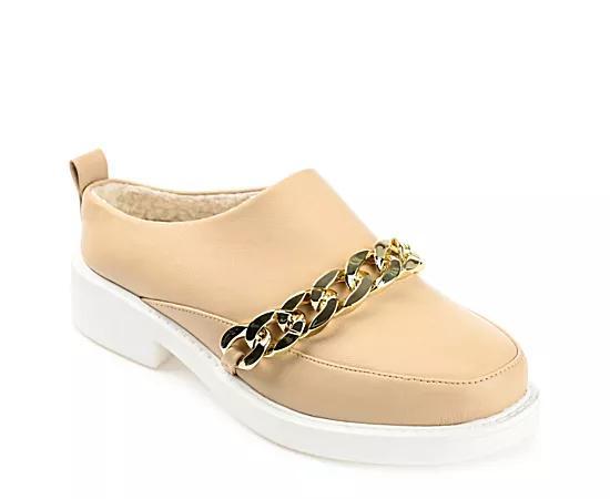 Journee Collection Womens Sheah Chain Loafers Product Image