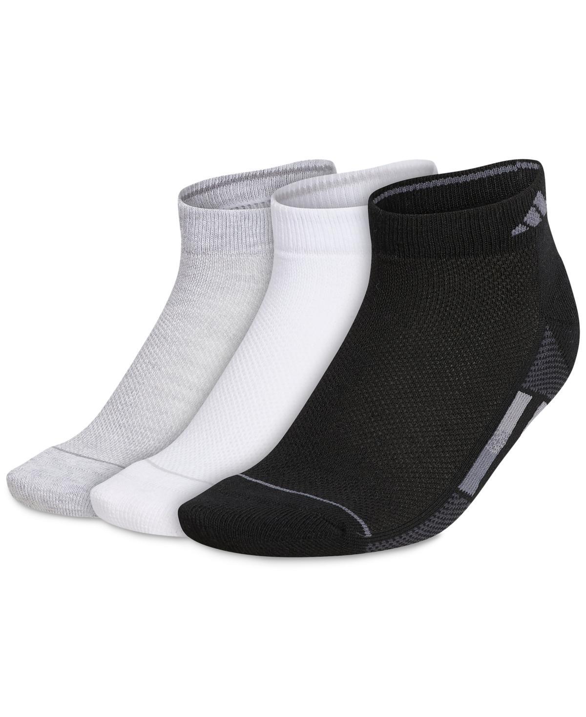 Womens adidas Superlite Stripe Low-Cut Socks 3-Pack, Black Product Image