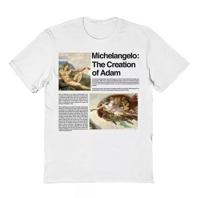 Mens Michaelangelo Michelangelo The Creation Tee Product Image