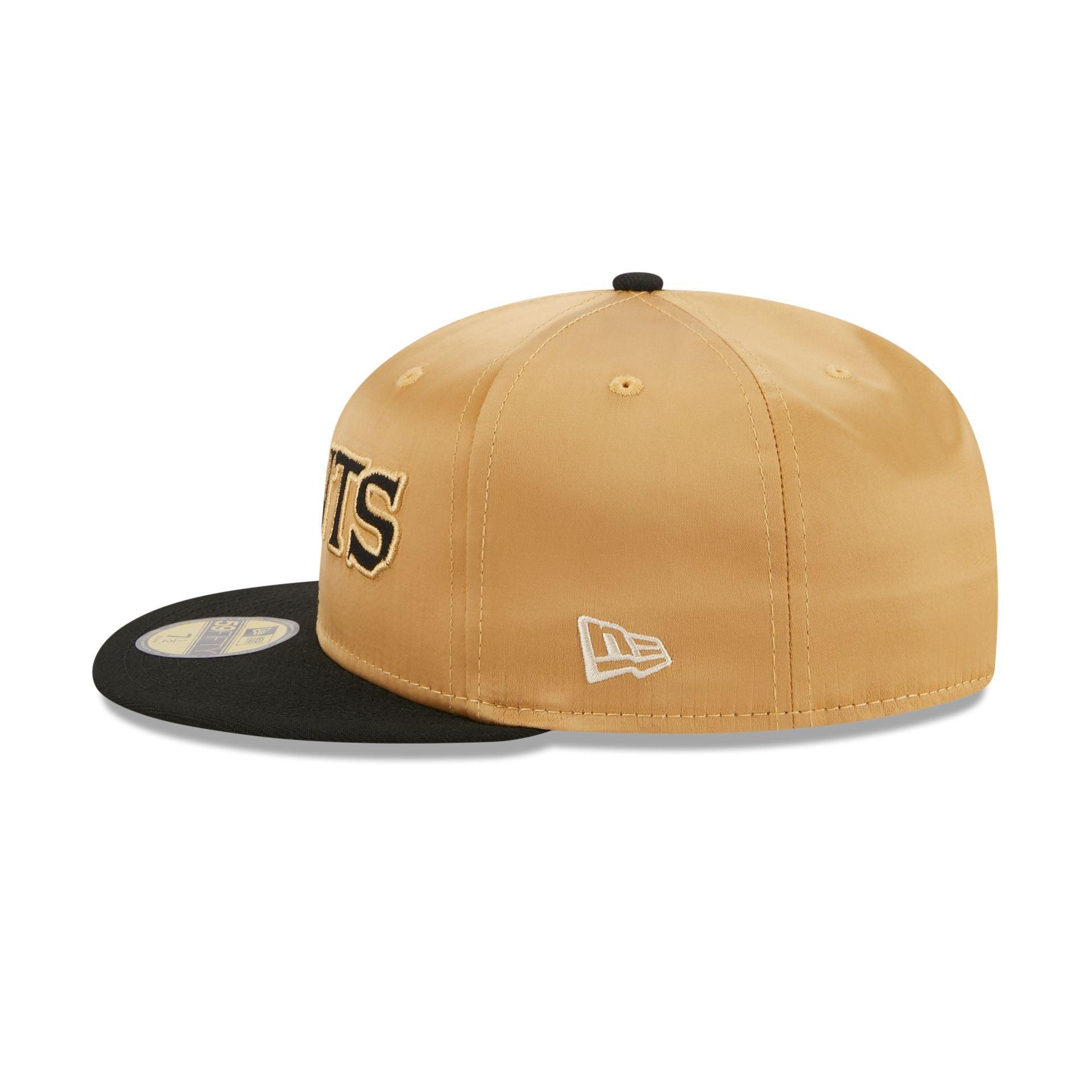 New Orleans Saints Satin 59FIFTY Fitted Hat Male Product Image