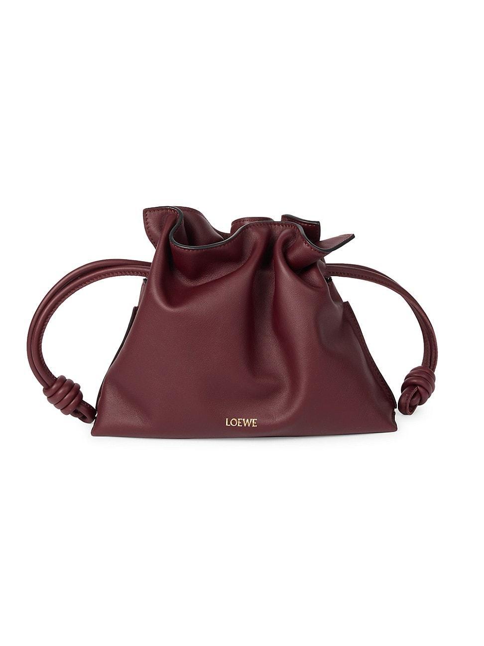 Loewe Mini Flamenco Leather Clutch Product Image