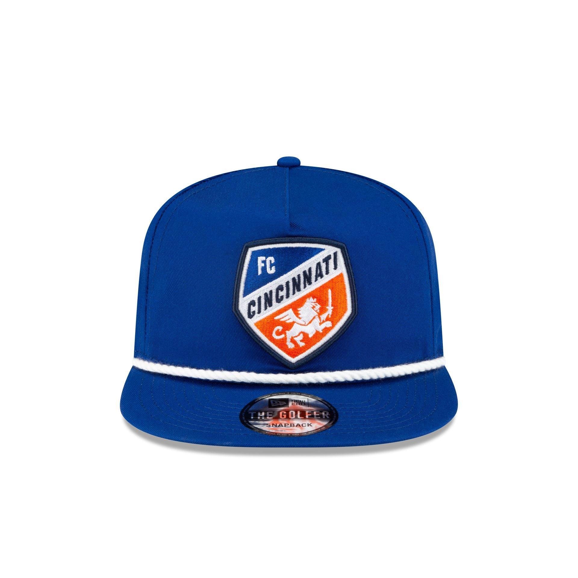 FC Cincinnati 2024 MLS Kickoff Golfer Hat Male Product Image