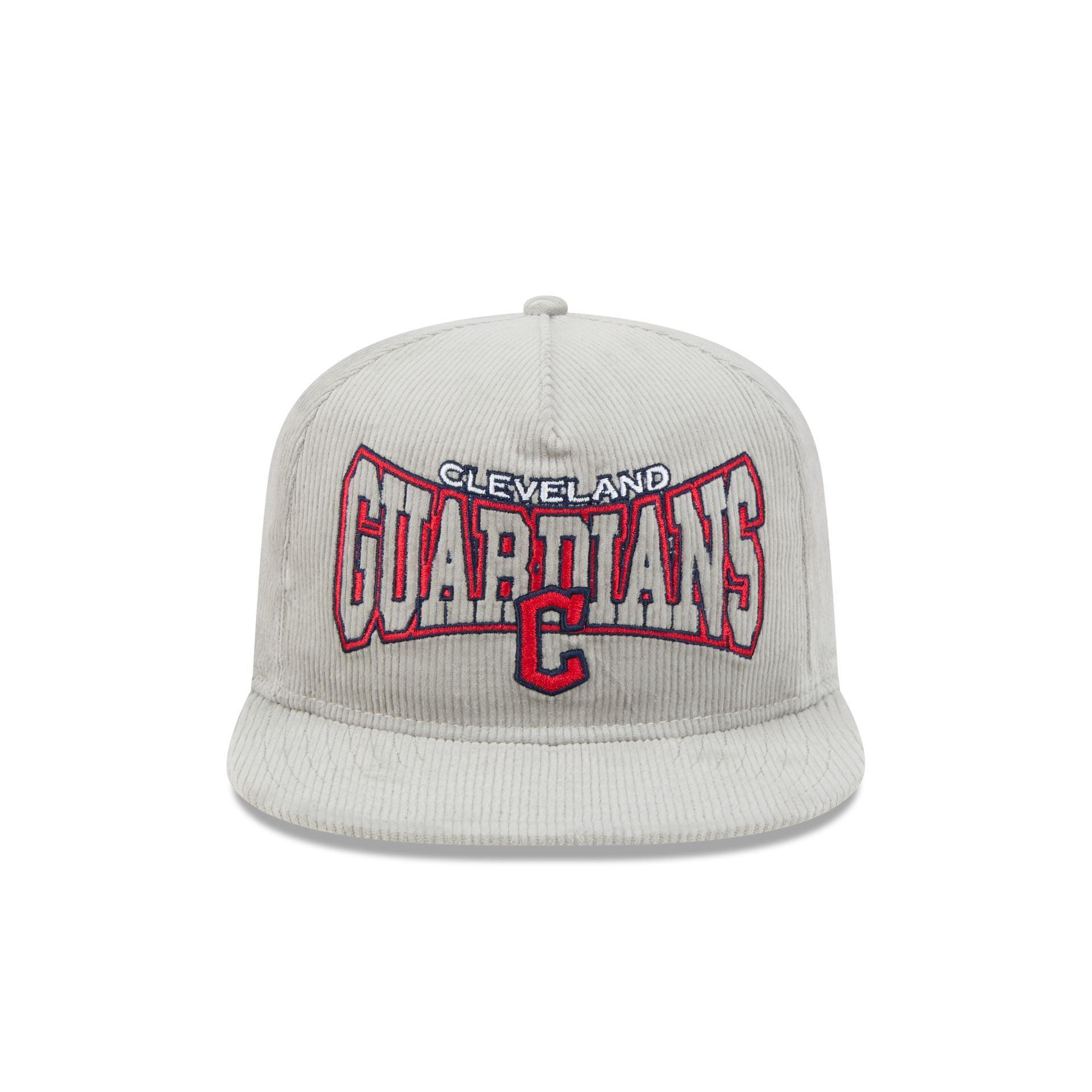 Cleveland Guardians Gray Cord Golfer Hat Male Product Image