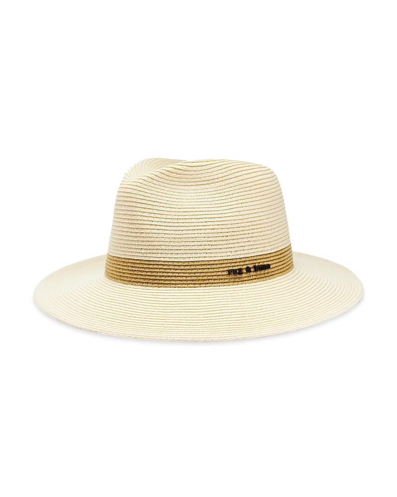 Womens City Straw Fedora Product Image