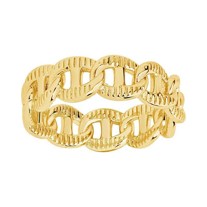 MC Collective Brass Zola Ring, Womens Gold Product Image