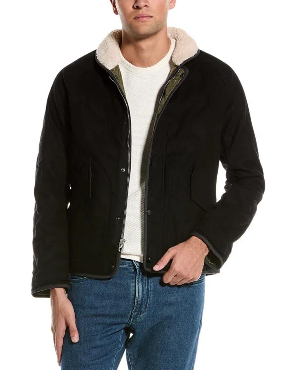 Heywood Wool-blend Jacket In Black Product Image