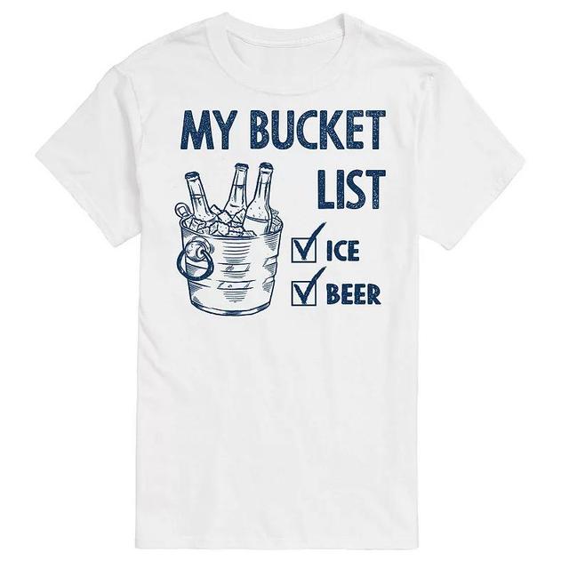 Mens Bucket List Tee Product Image