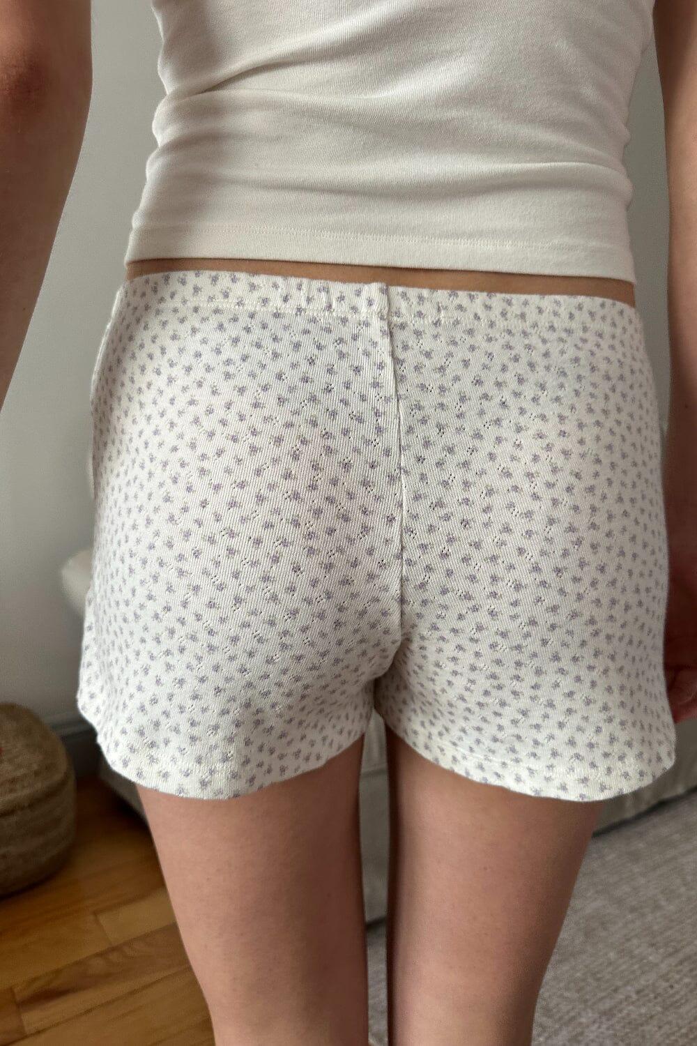 Emery Floral Cotton Shorts Product Image