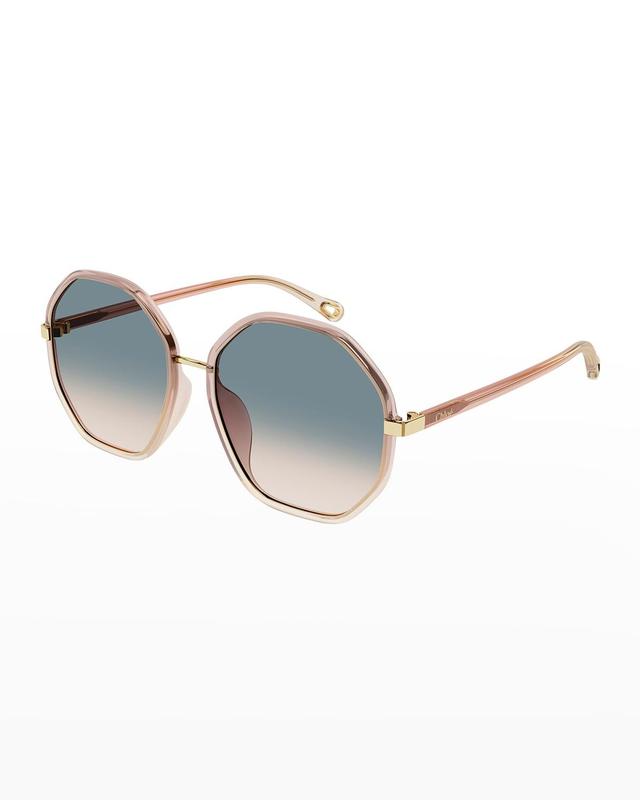 Womens 59MM Geometrical Sunglasses Product Image