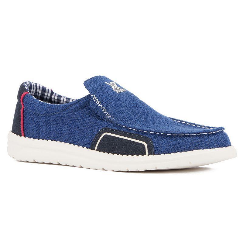 Xray Finch Mens Slip On Sneakers Blue Product Image