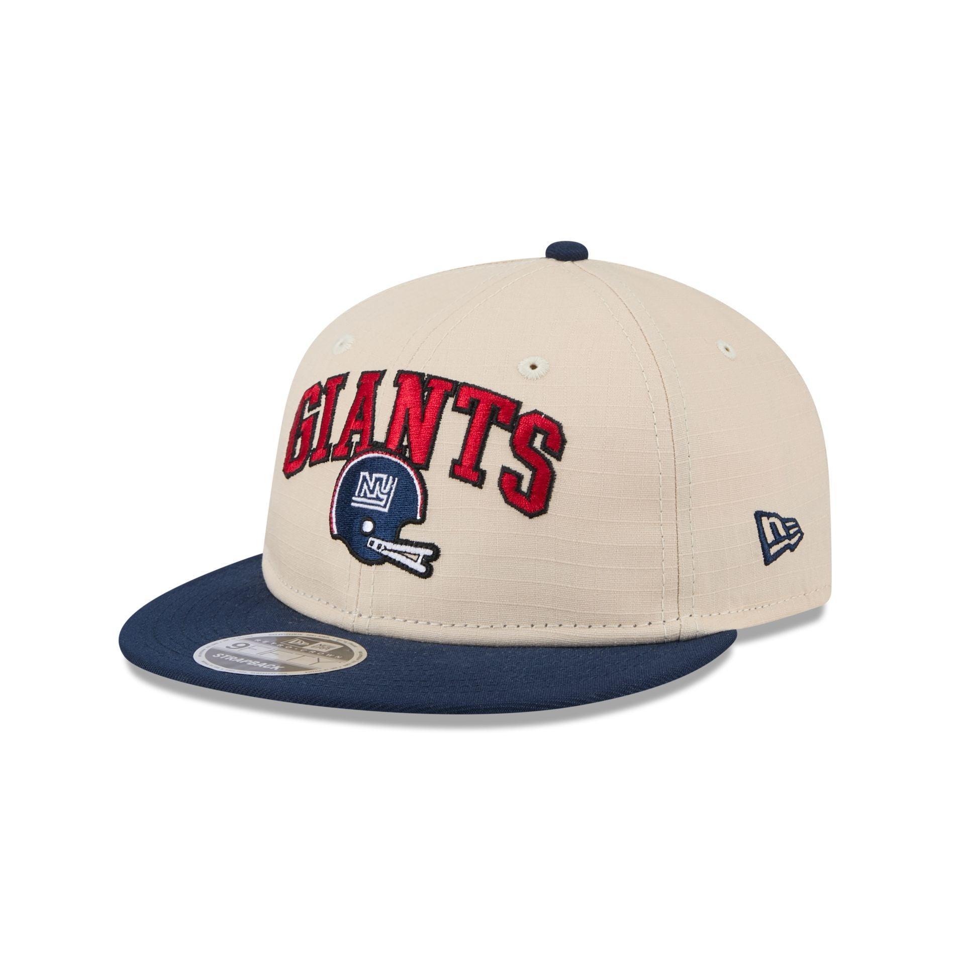 New York Giants Historic Helmet Retro Crown 9FIFTY Snapback Hat Male Product Image