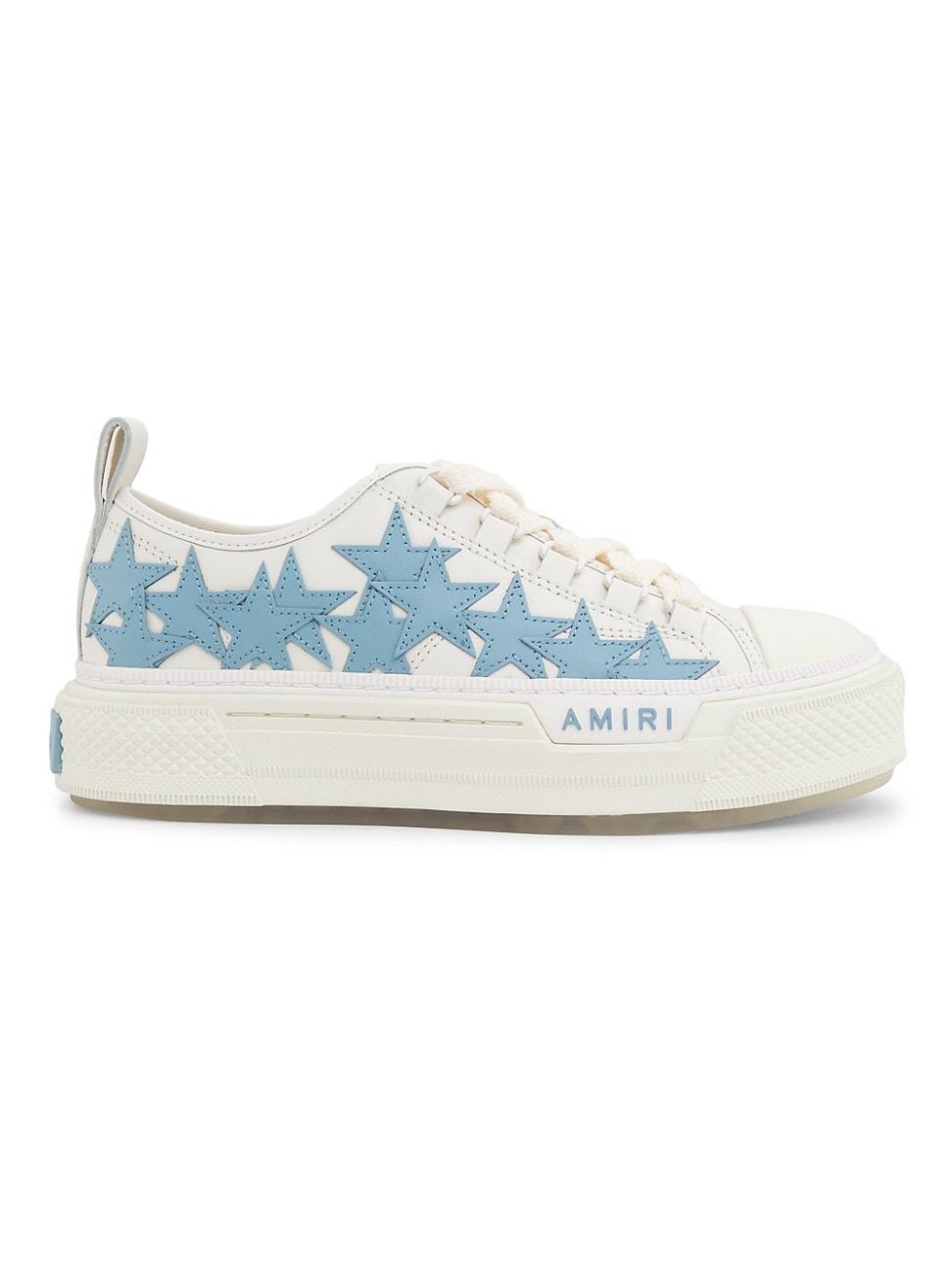 Womens Stars Court Leather Low-Top Sneakers Product Image