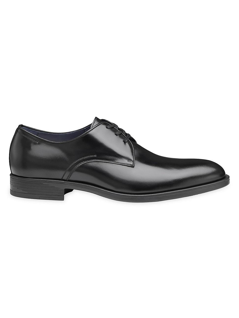 Johnston  Murphy Collection Mens Flynch Plain Toe Calfskin Oxfords Product Image