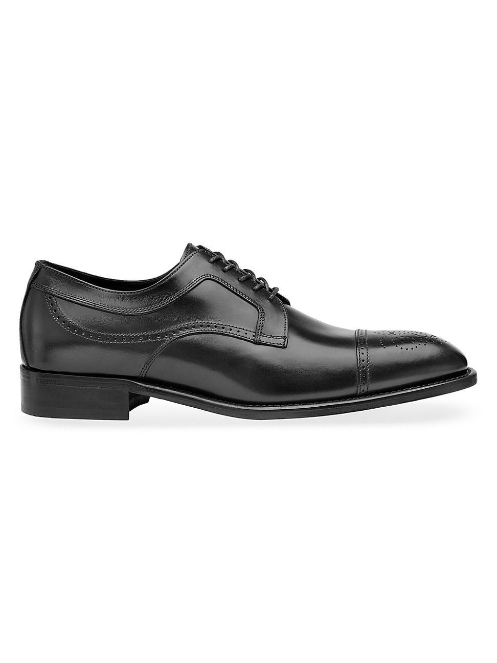 Mens J & M Collection Ellsworth Leather Lace-Up Oxfords Product Image