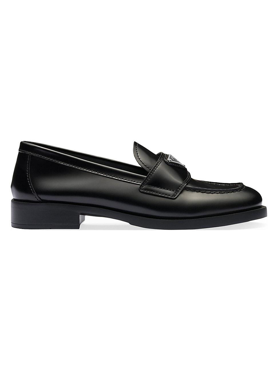 Prada Triangle Logo Loafer Product Image