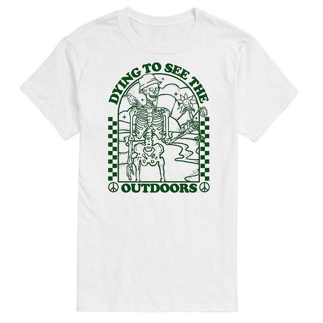 Big & Tall Dying To See Outdoors Tee, Mens Product Image