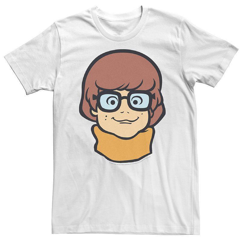 Big & Tall Scooby Doo Velma Large Portrait Tee, Mens Product Image