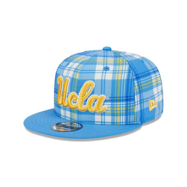 UCLA Bruins Plaid 9FIFTY Snapback Hat Male Product Image