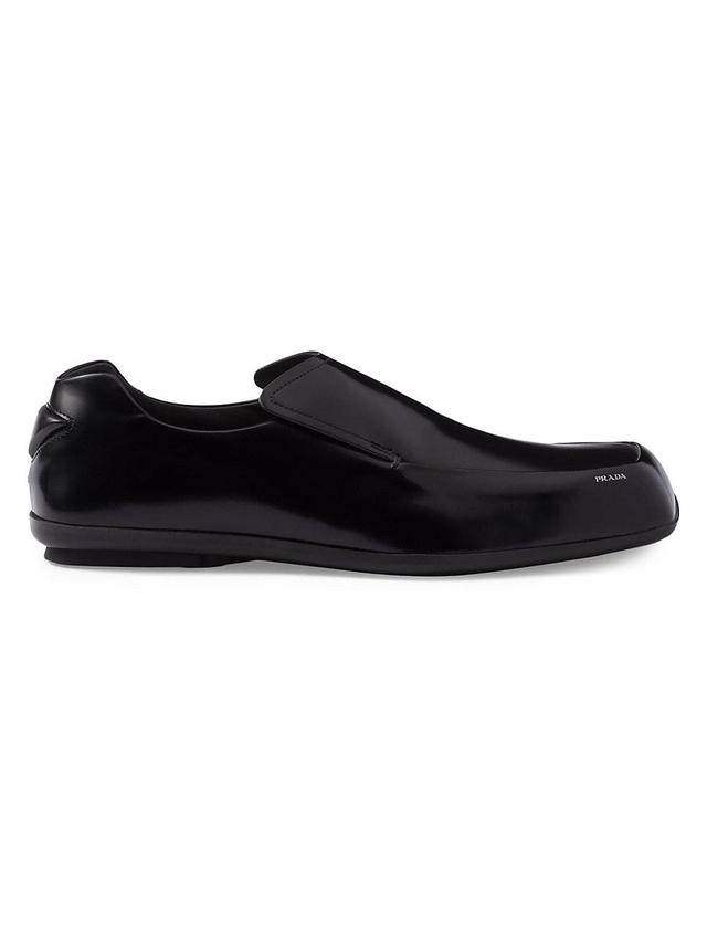 Mens Razor Brushed Leather Loafers Product Image