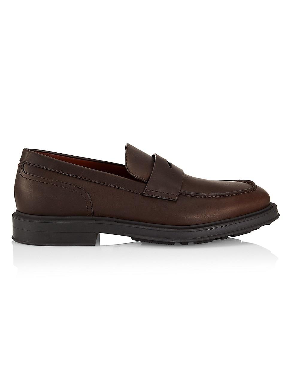 Mens Travis Leather Loafers Product Image