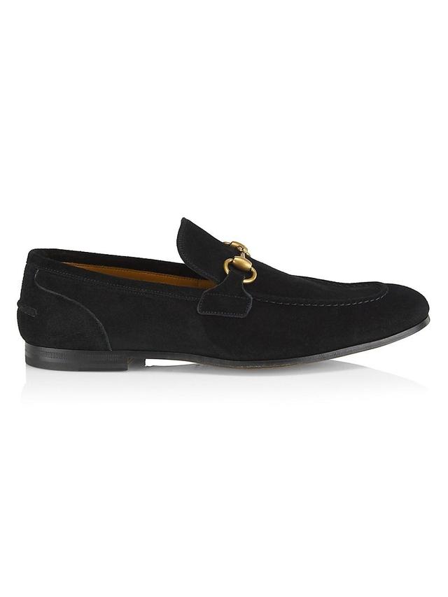 Mens Suede Horsebit Loafers Product Image