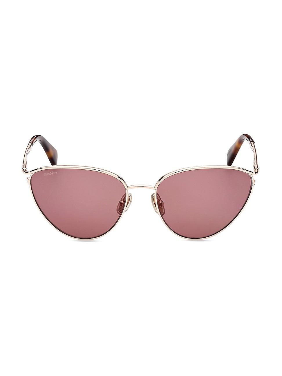 Womens 56MM Cat Eye Sunglasses Product Image