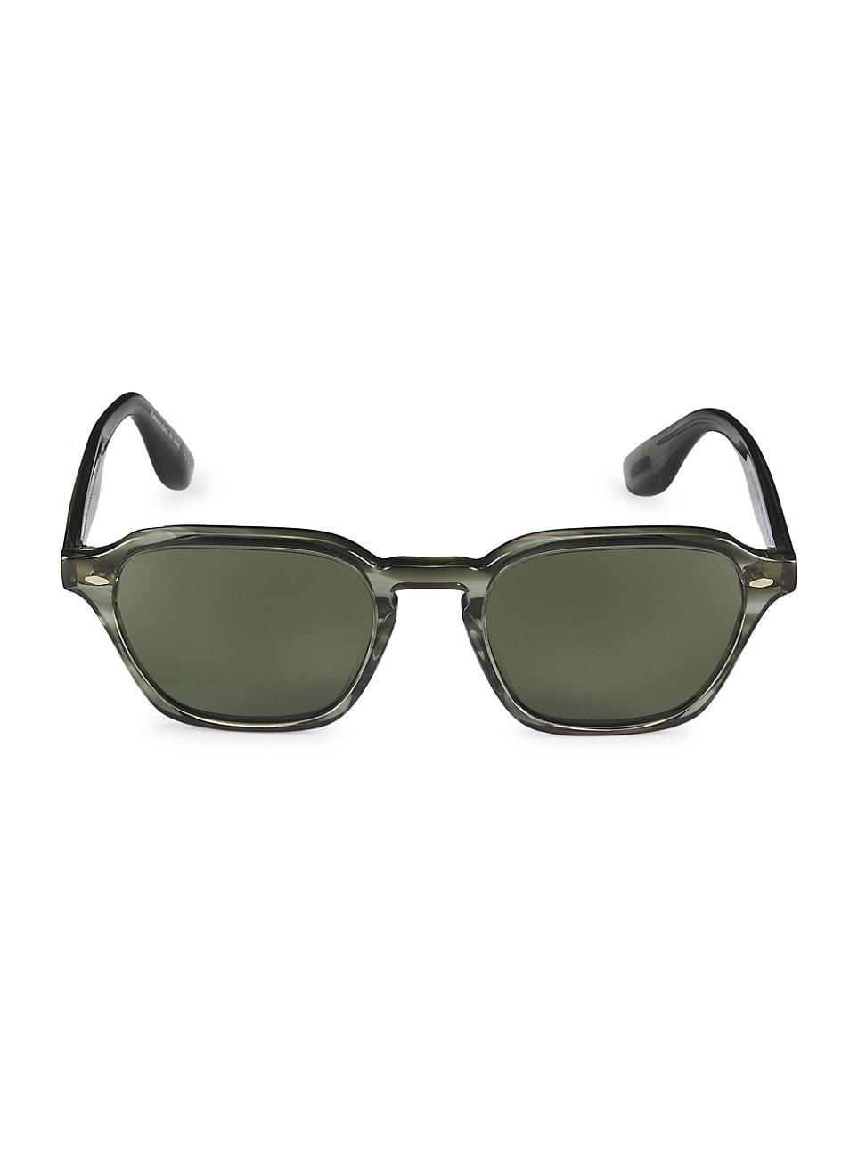 Mens Brunello Cucinelli x Oliver Peoples 52MM Griffo Acetate Sunglasses Product Image