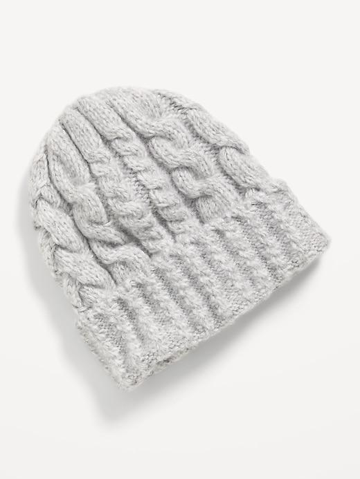 Fair Isle Pom-Pom Beanie for Women Product Image