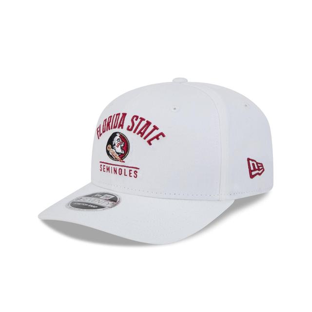 Florida State Seminoles Optic White 9SEVENTY Stretch-Snap Hat Male Product Image