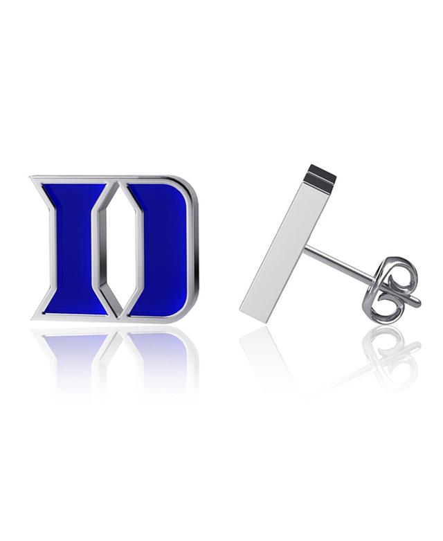 Womens Dayna Designs Duke Blue Devils Enamel Post Earrings Product Image