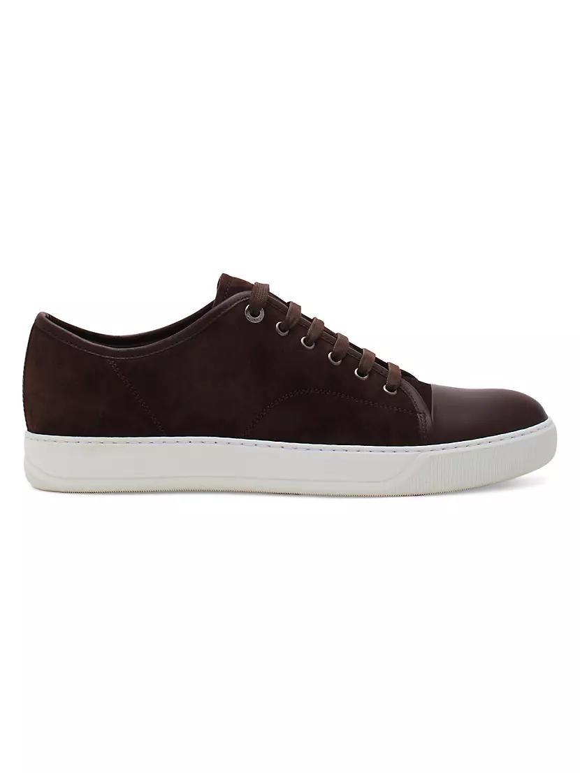 Mens DBB1 Leather and Suede Sneakers Product Image