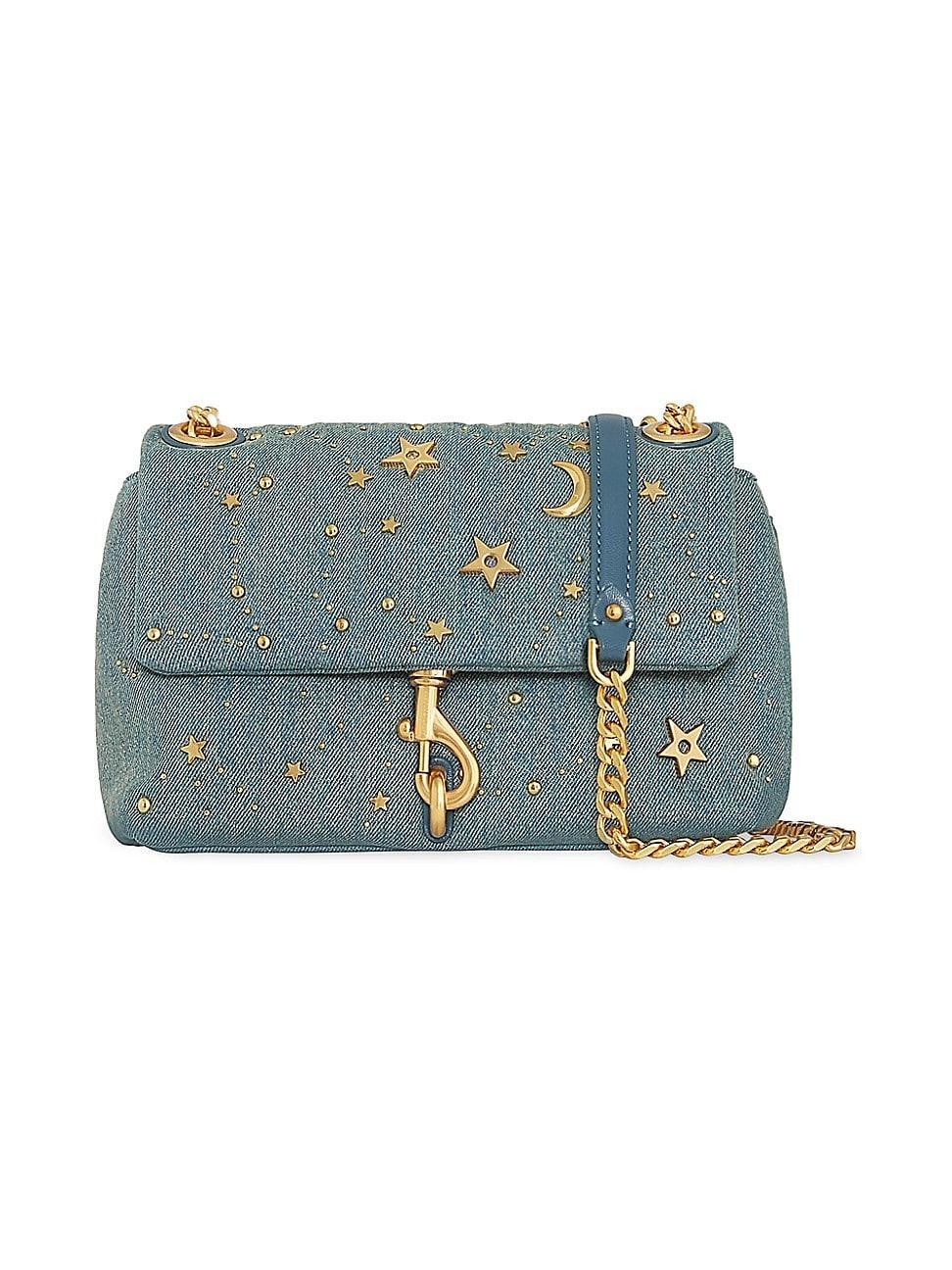 Womens Edie Celestial-Studded Crossbody Bag Product Image