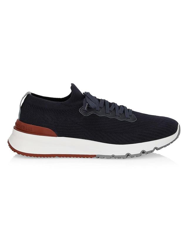 Mens Cotton Knit Sneakers Product Image