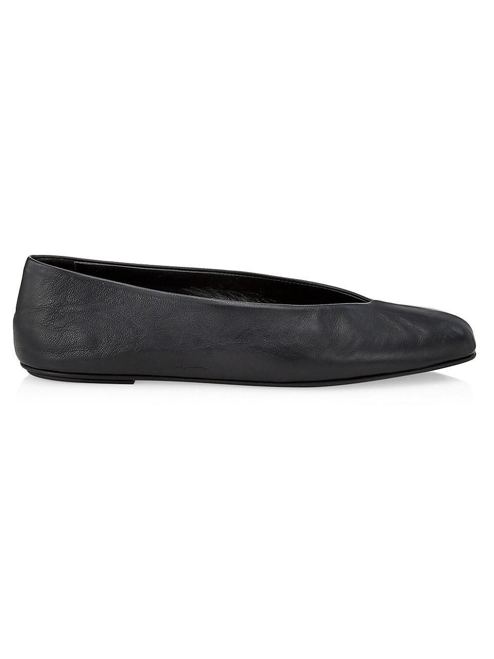 Womens Eva Two Leather Ballet Flats Product Image