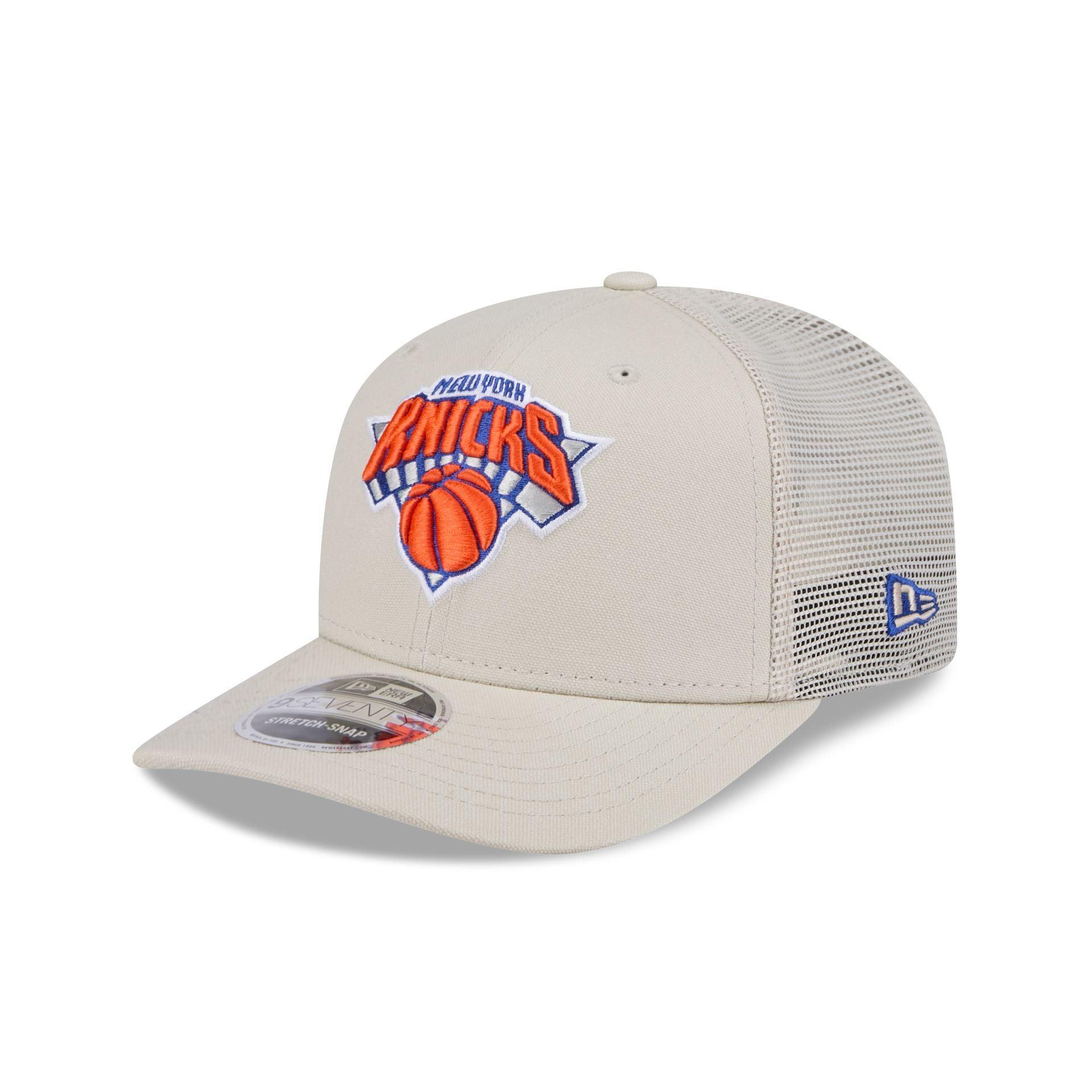 New York Knicks Canvas 9SEVENTY Trucker Hat Male Product Image