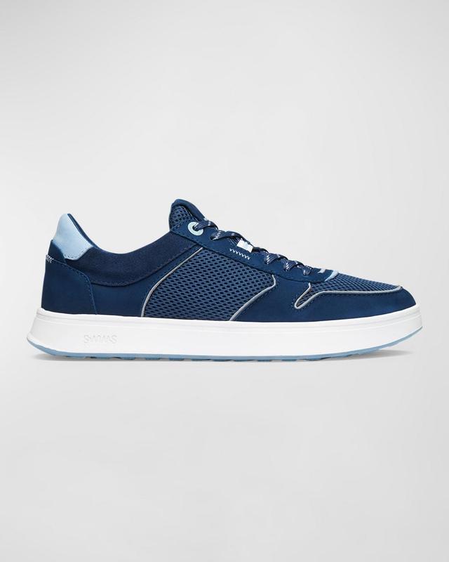 Mens Strada Mix-Leather and Mesh Sneakers Product Image