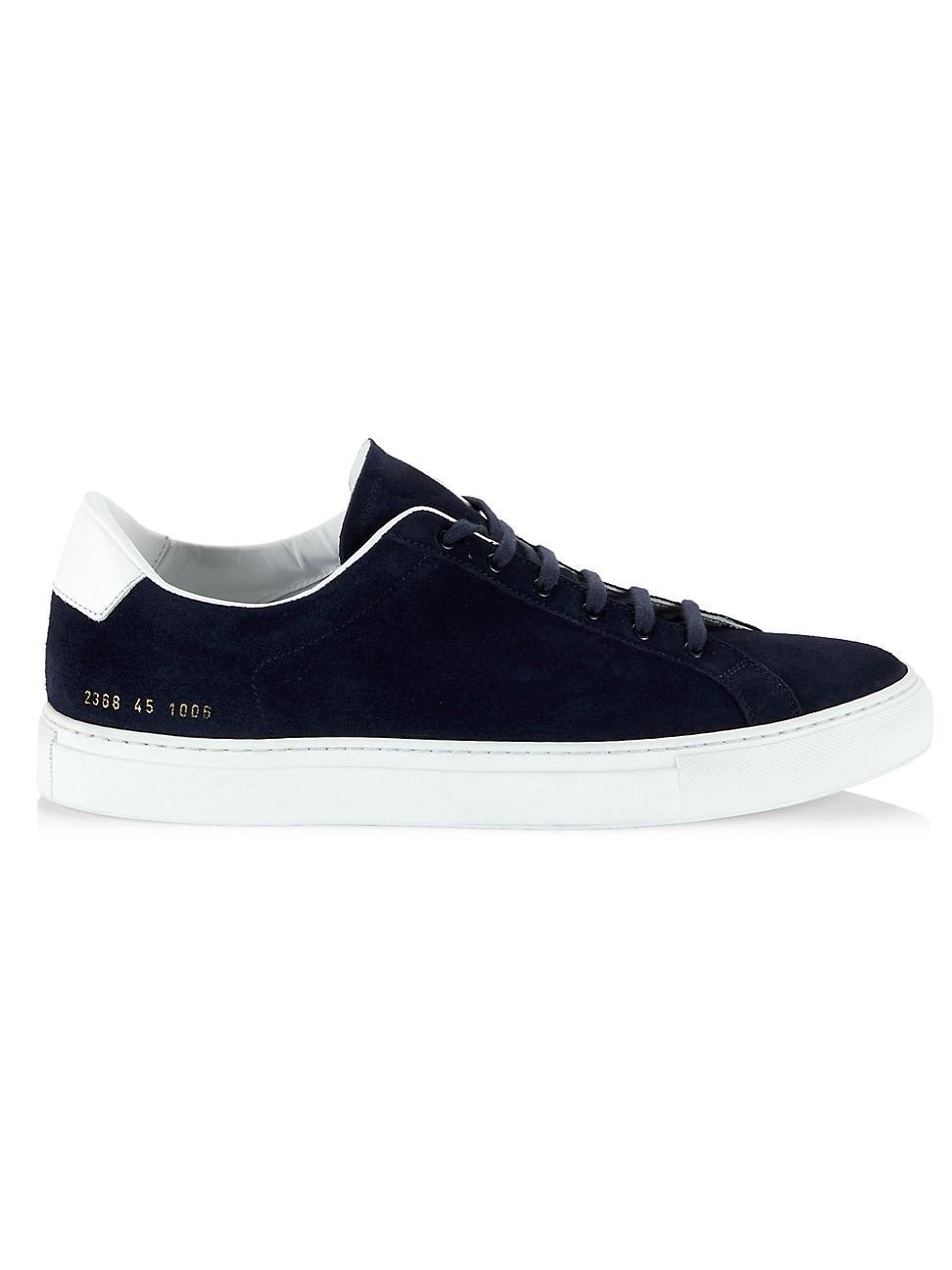 Mens Suede Low-Top Sneakers Product Image