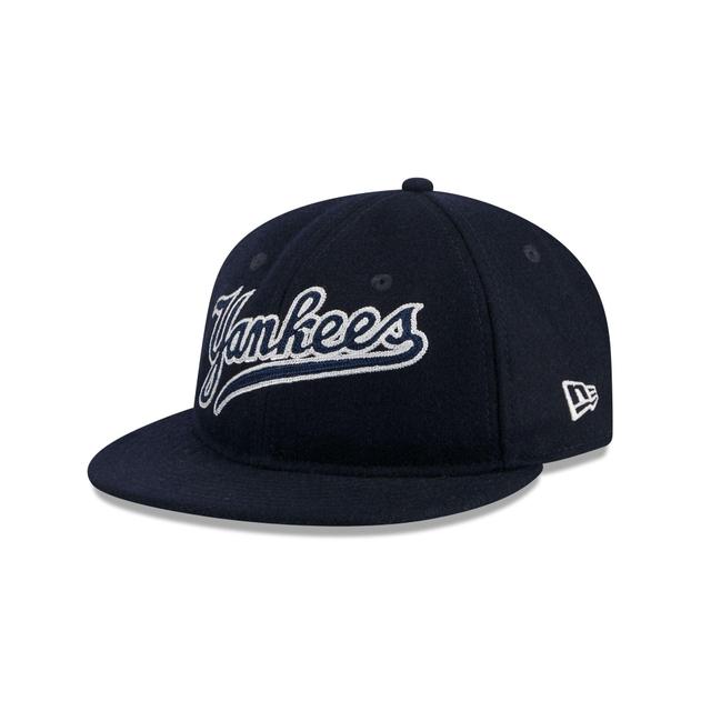 New York Yankees Melton Wool Retro Crown 9FIFTY Adjustable Hat Male Product Image