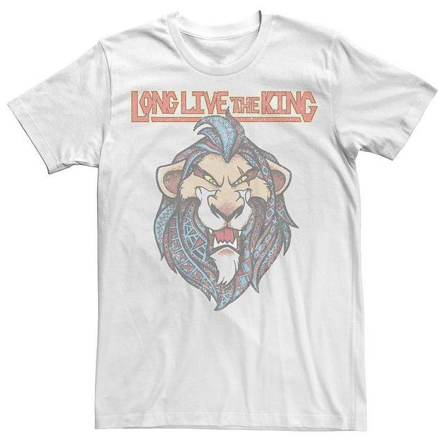 Mens Disney The Lion King Geometric Scar Long Live The King Tee Product Image