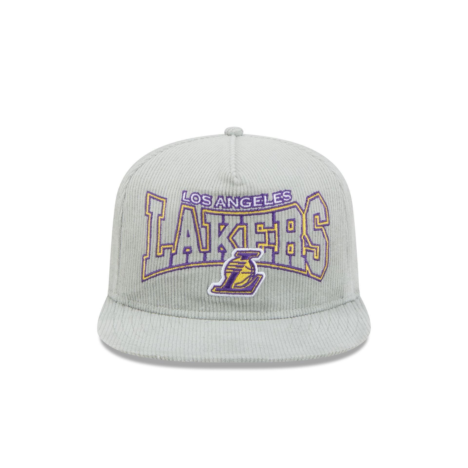 Los Angeles Lakers Gray Cord Golfer Hat Male Product Image