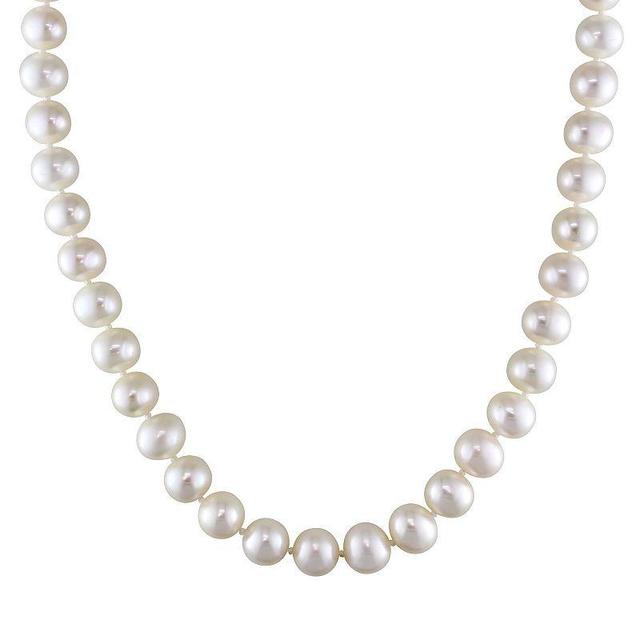 Stella Grace Sterling Silver Freshwater Cultured Pearl Necklace, Womens White Product Image