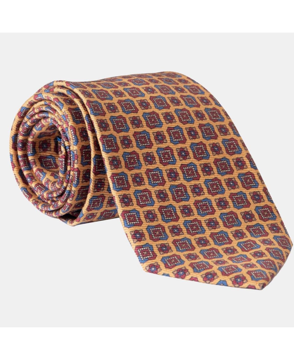 Elizabetta Big & Tall Parma - Printed Silk Tie for Men Product Image