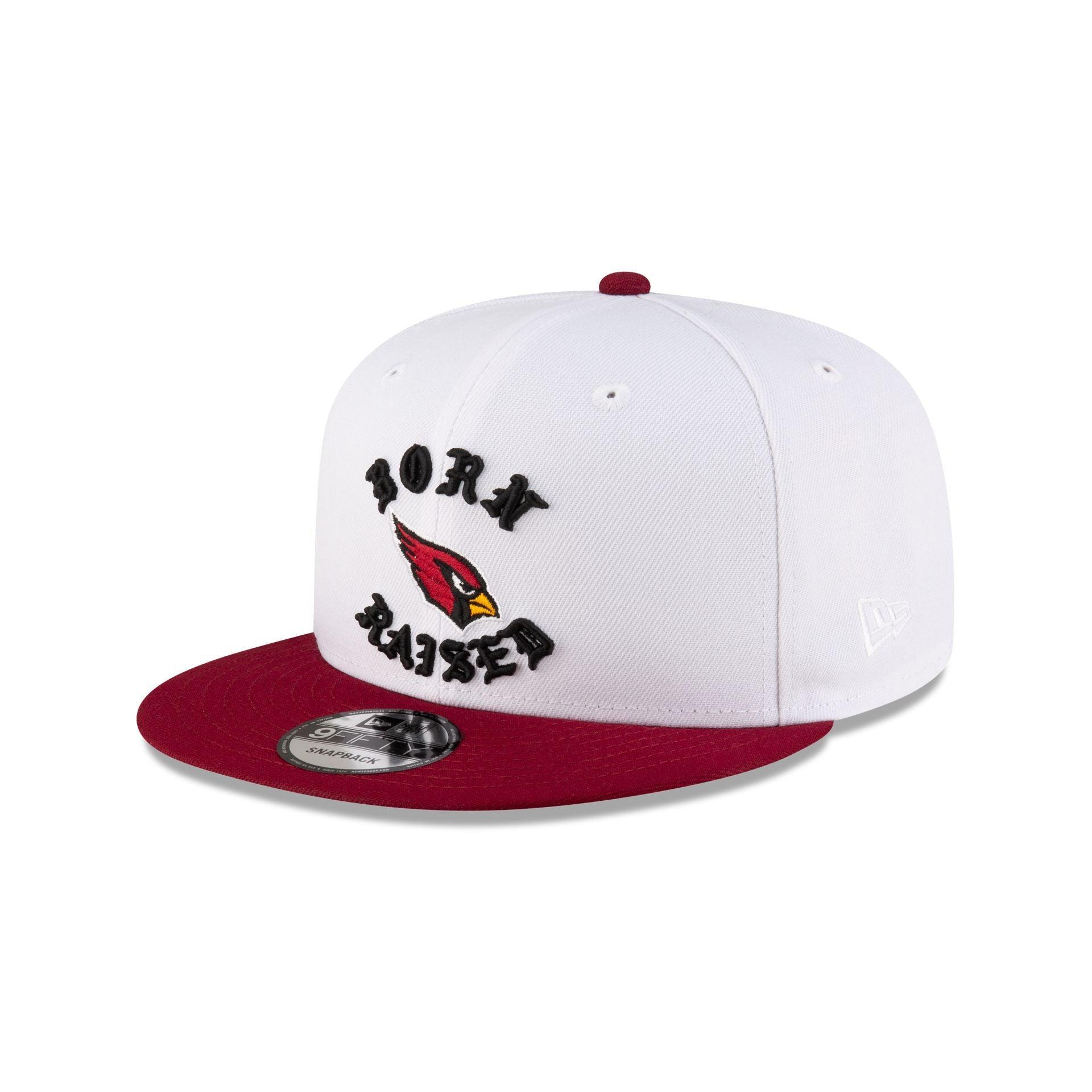 Born x Raised Arizona Cardinals White 9FIFTY Snapback Male Product Image