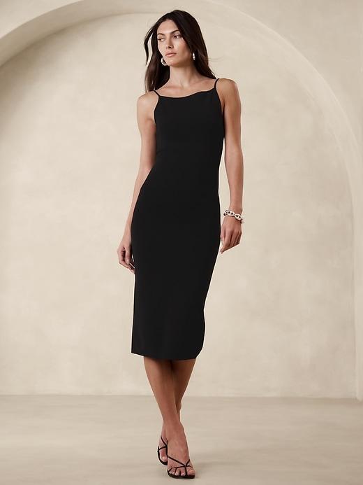 Strappy Knit Midi Dress product image