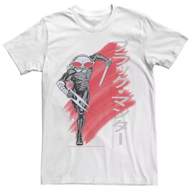 Mens DC Comics Justice League Kanji Manta Paint Tee Product Image