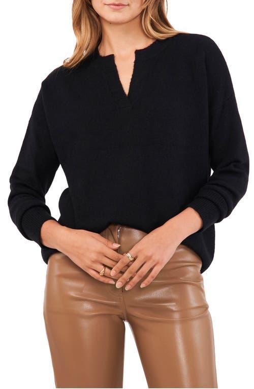 Vince Camuto Drop Shoulder V-Neck Sweater Product Image