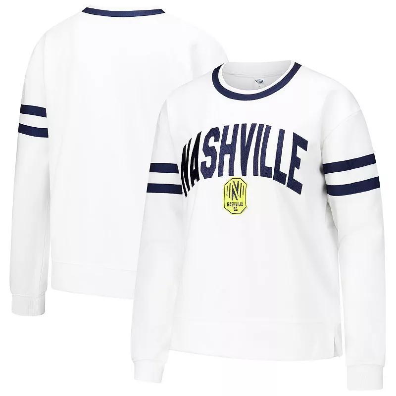 Womens Concepts Sport White Nashville SC Borough Long Sleeve T-Shirt Product Image