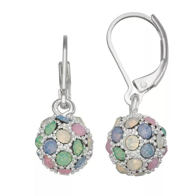 Napier Fireball Leverback Earrings, Womens, Multi Product Image