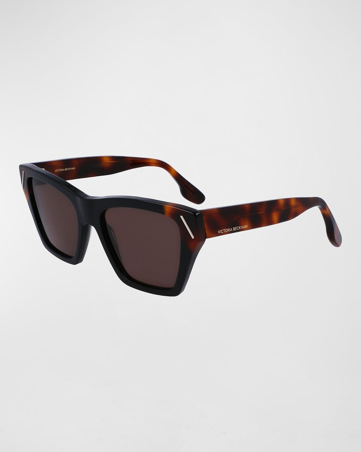 Victoria Beckham 55mm Modified Rectangle Sunglasses Product Image