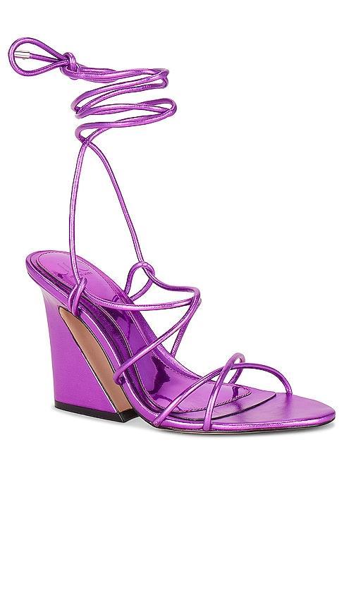 JLO Jennifer Lopez x REVOLVE Bleeker Sandal in Purple. - size 9.5 (also in 10, 7, 8, 8.5, 9) Product Image